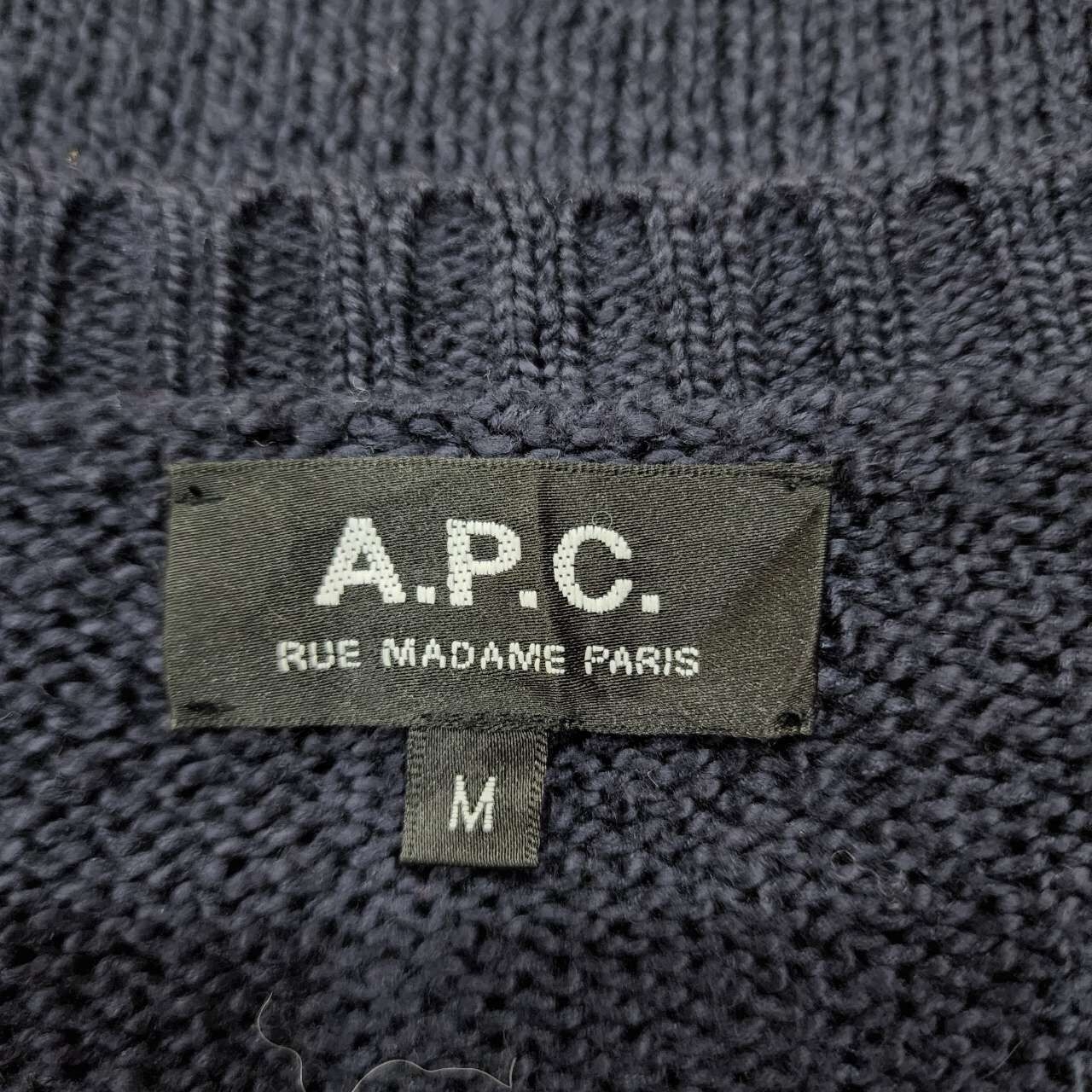 A.P.C Navy Sweater