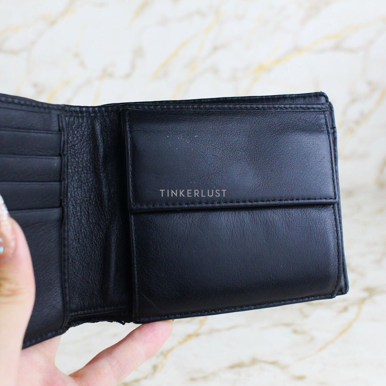 Christian Dior Oblique Black Bifold Wallet
