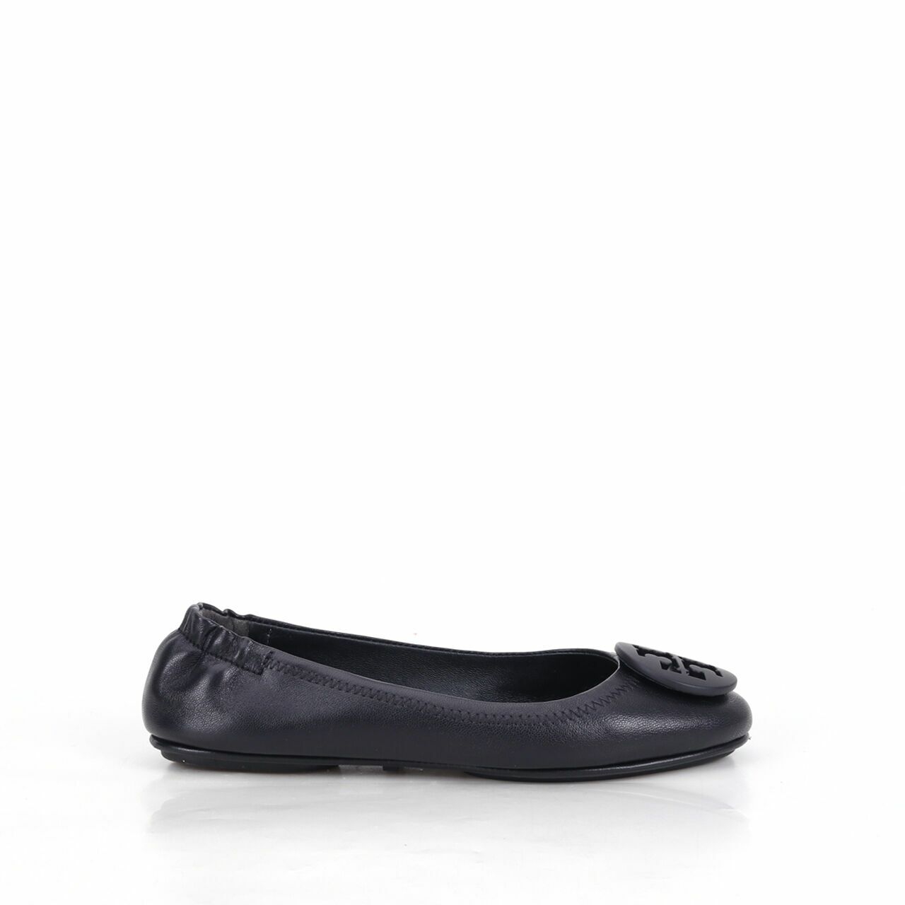 Tory Burch Minnie Travel Ballet Perfect Black Flats