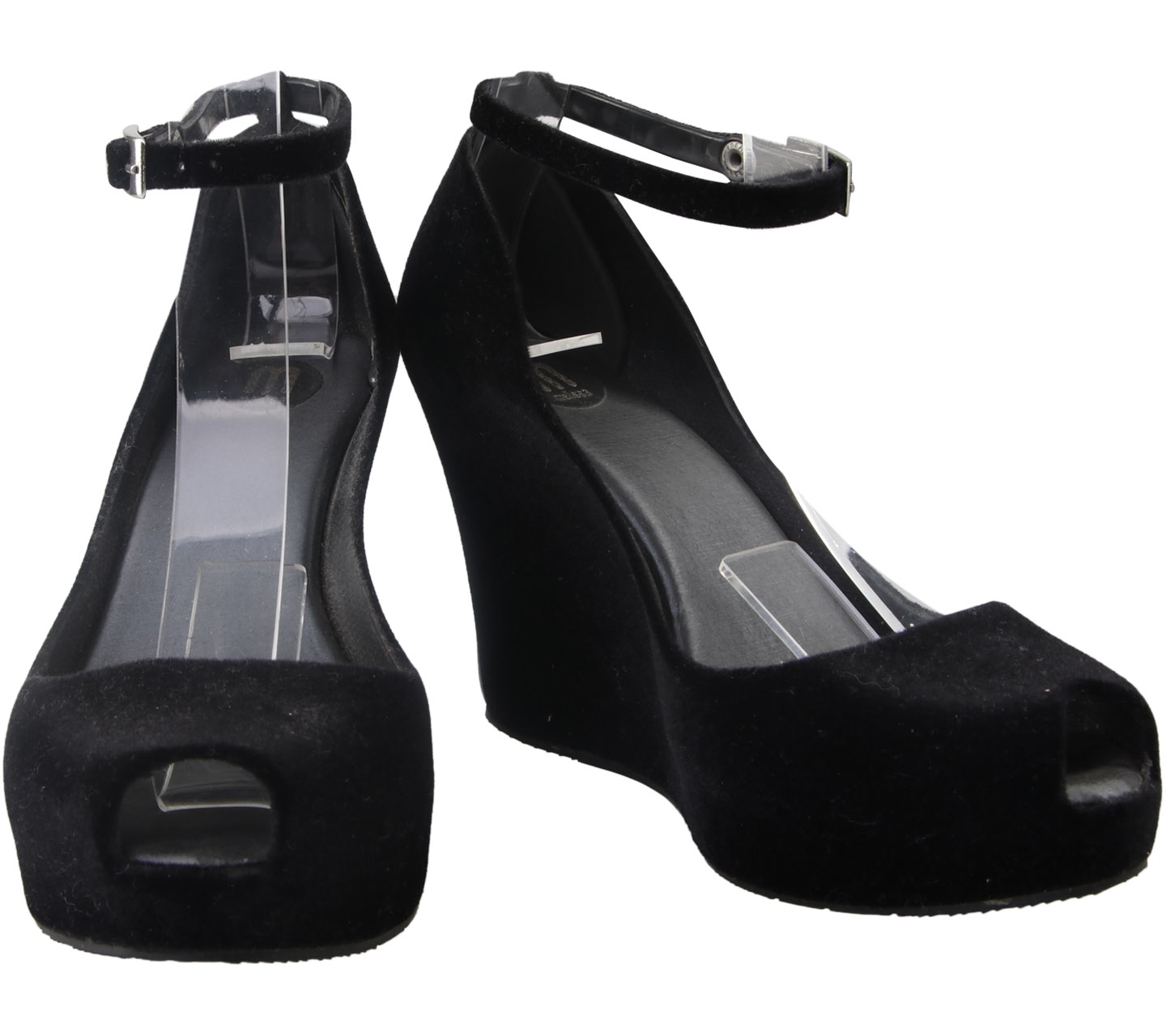 Melissa Black Wedges