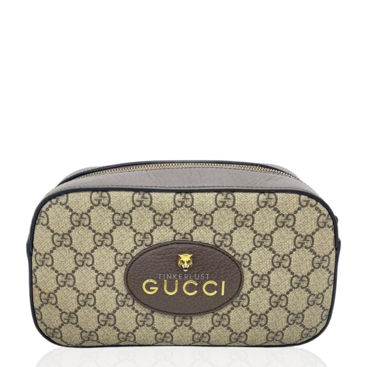 Gucci GG Supreme Neo Vintage Ebony Camera Sling Bag