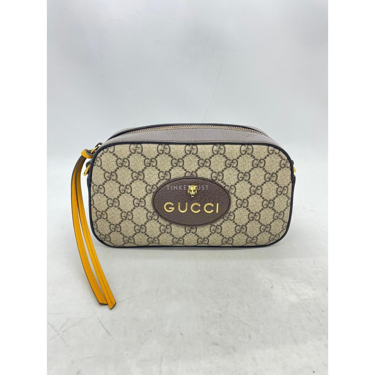 Gucci GG Supreme Neo Vintage Ebony Camera Sling Bag