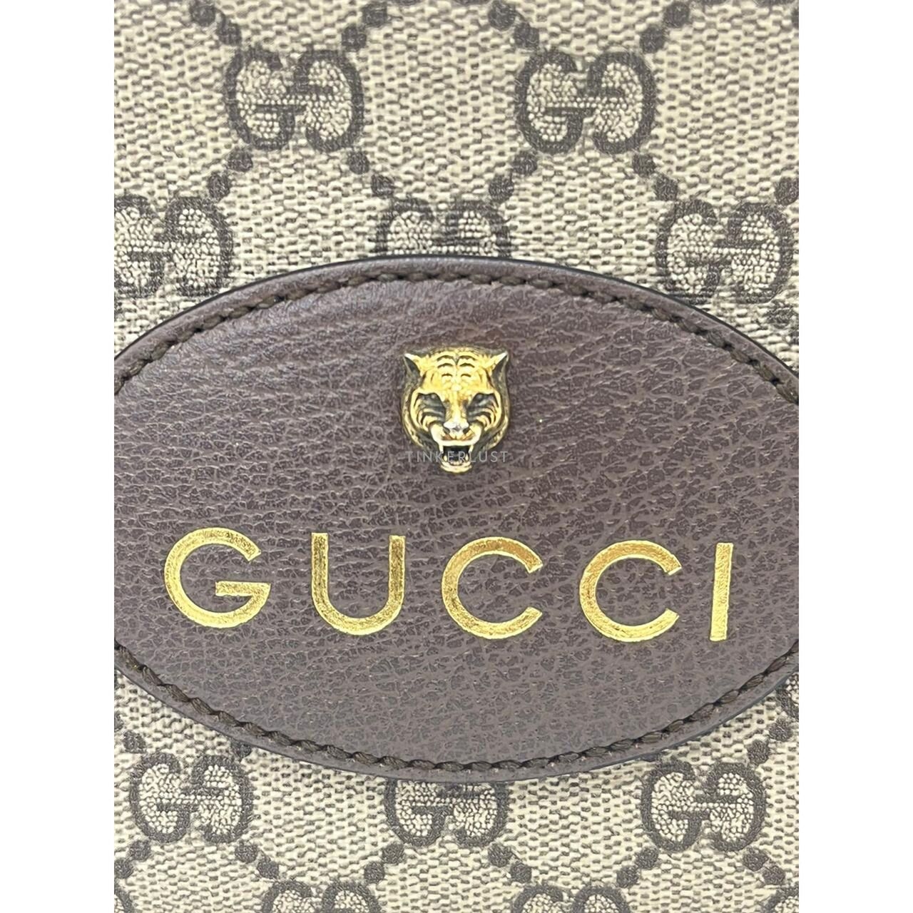 Gucci GG Supreme Neo Vintage Ebony Camera Sling Bag