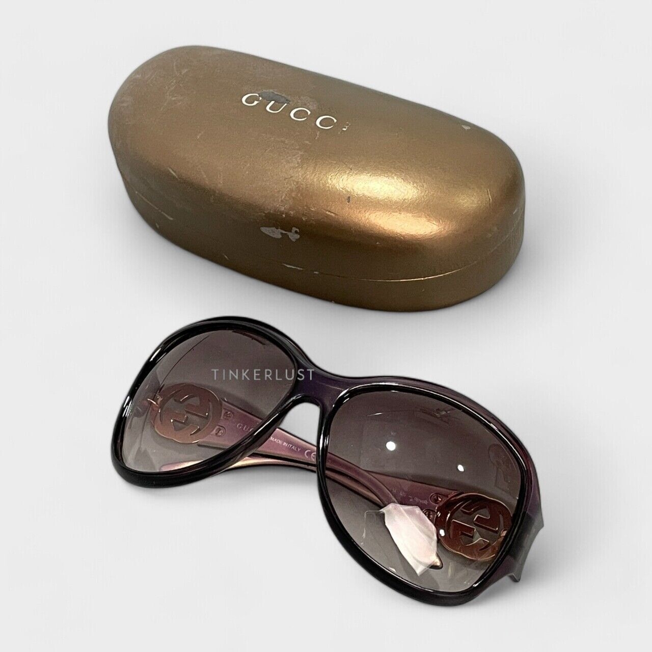 Gucci GG Logo 3139/S Dark Purple Sunglasses 