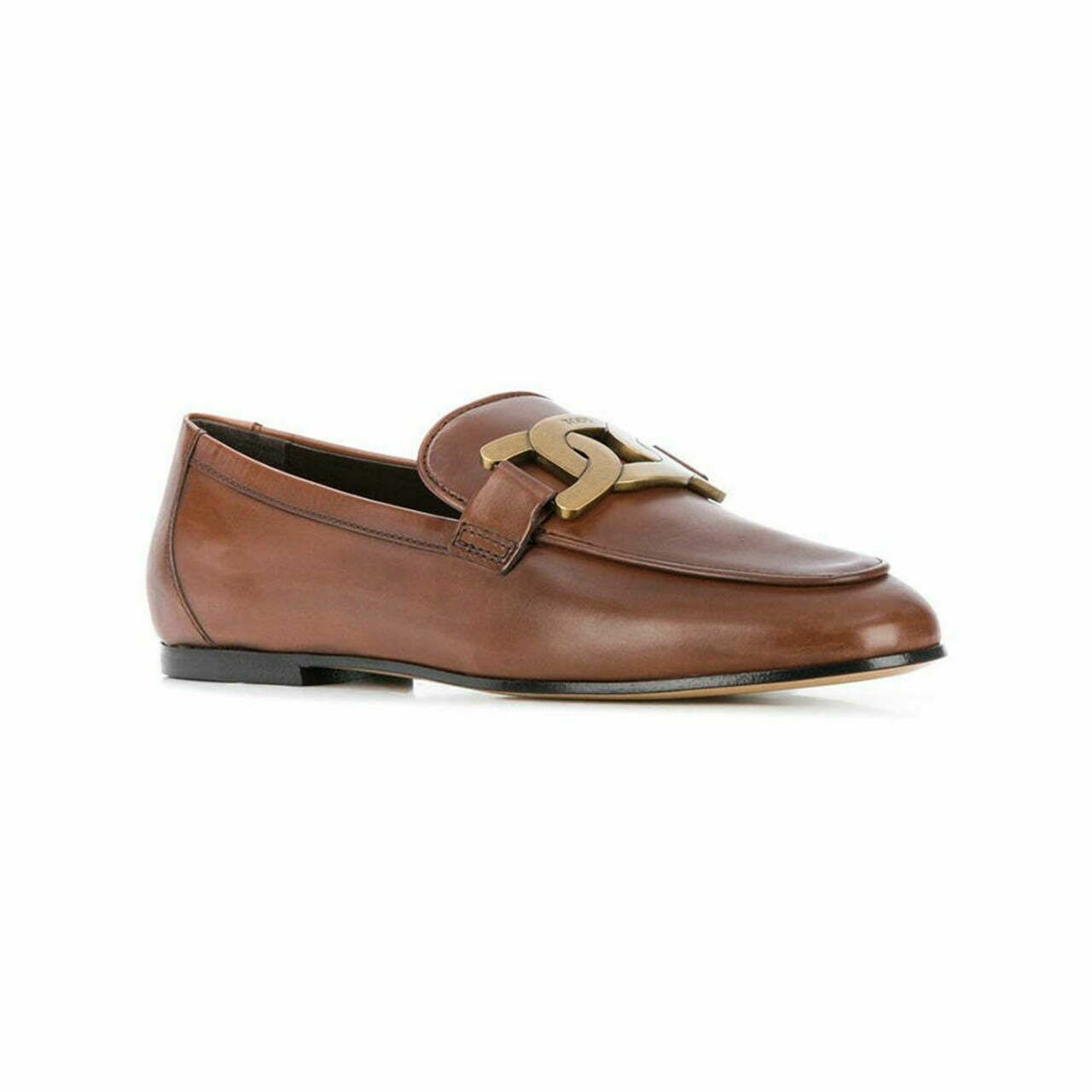 Tod's Kate Loafers Leather Brown Ghw