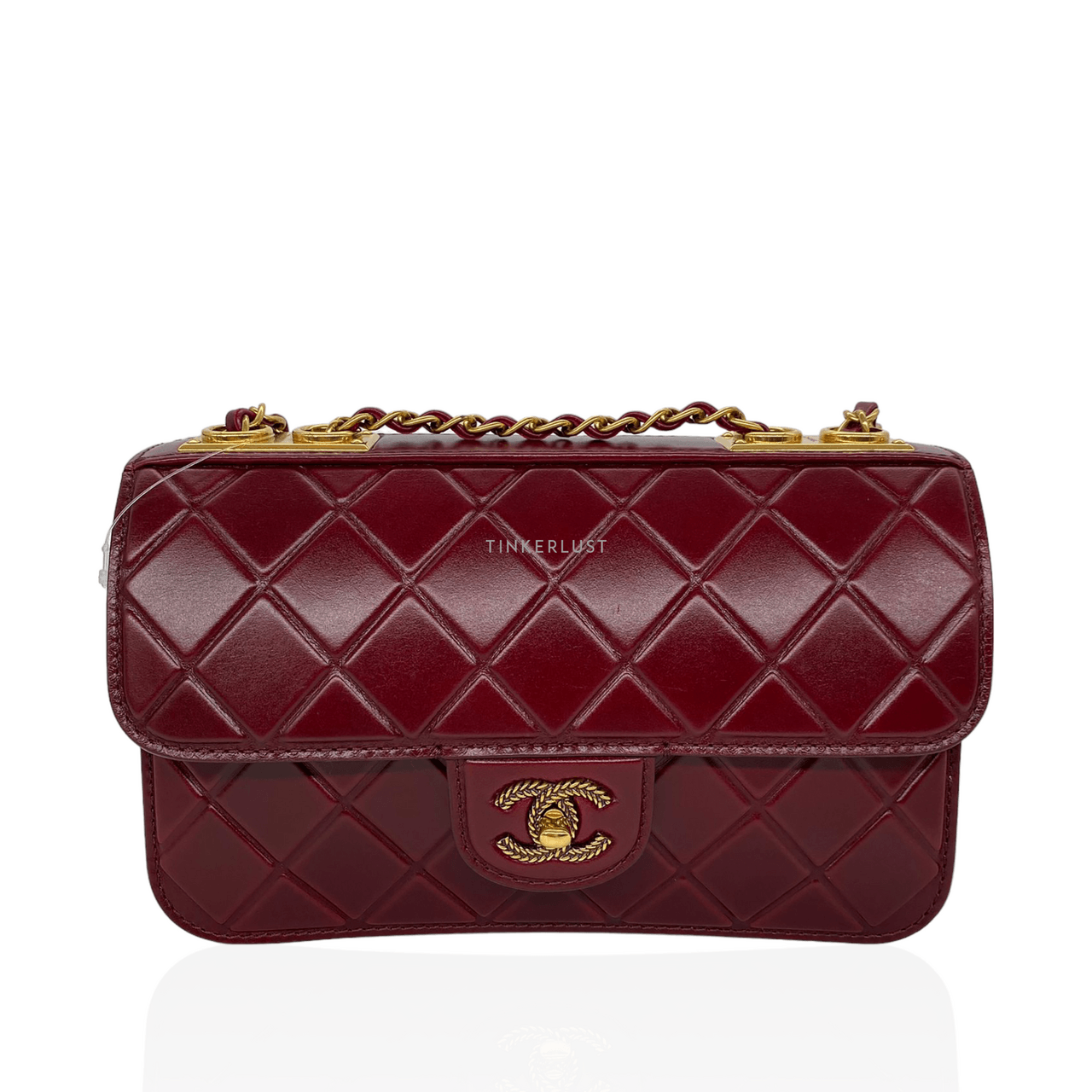 Chanel Medium Flap Burgundy #21 Shoulder Bag