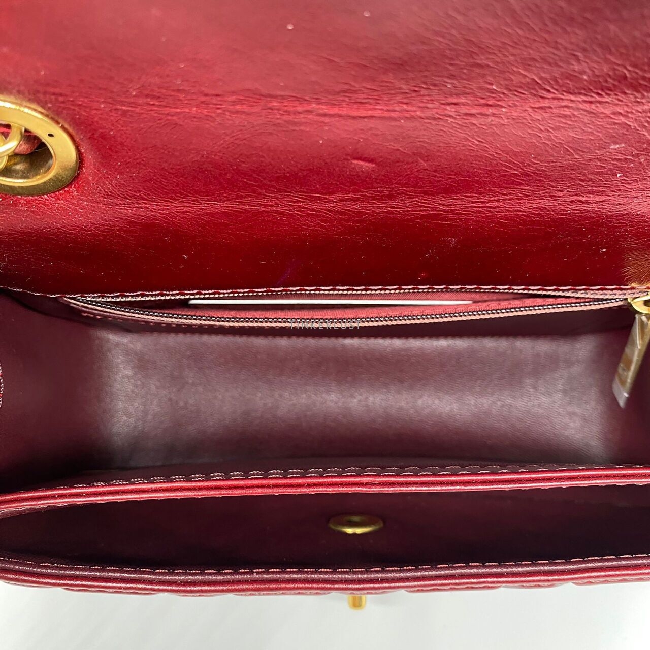 Chanel Medium Flap Burgundy #21 Shoulder Bag