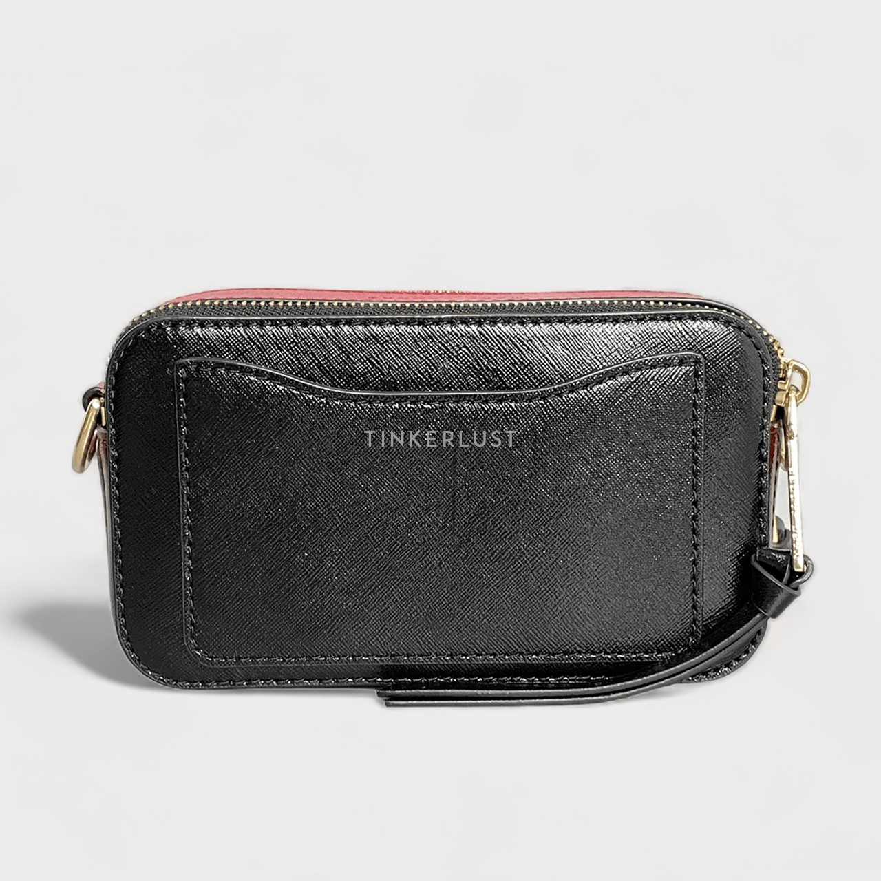 Marc Jacobs Black & Red Snapshot Shoulder Bag	