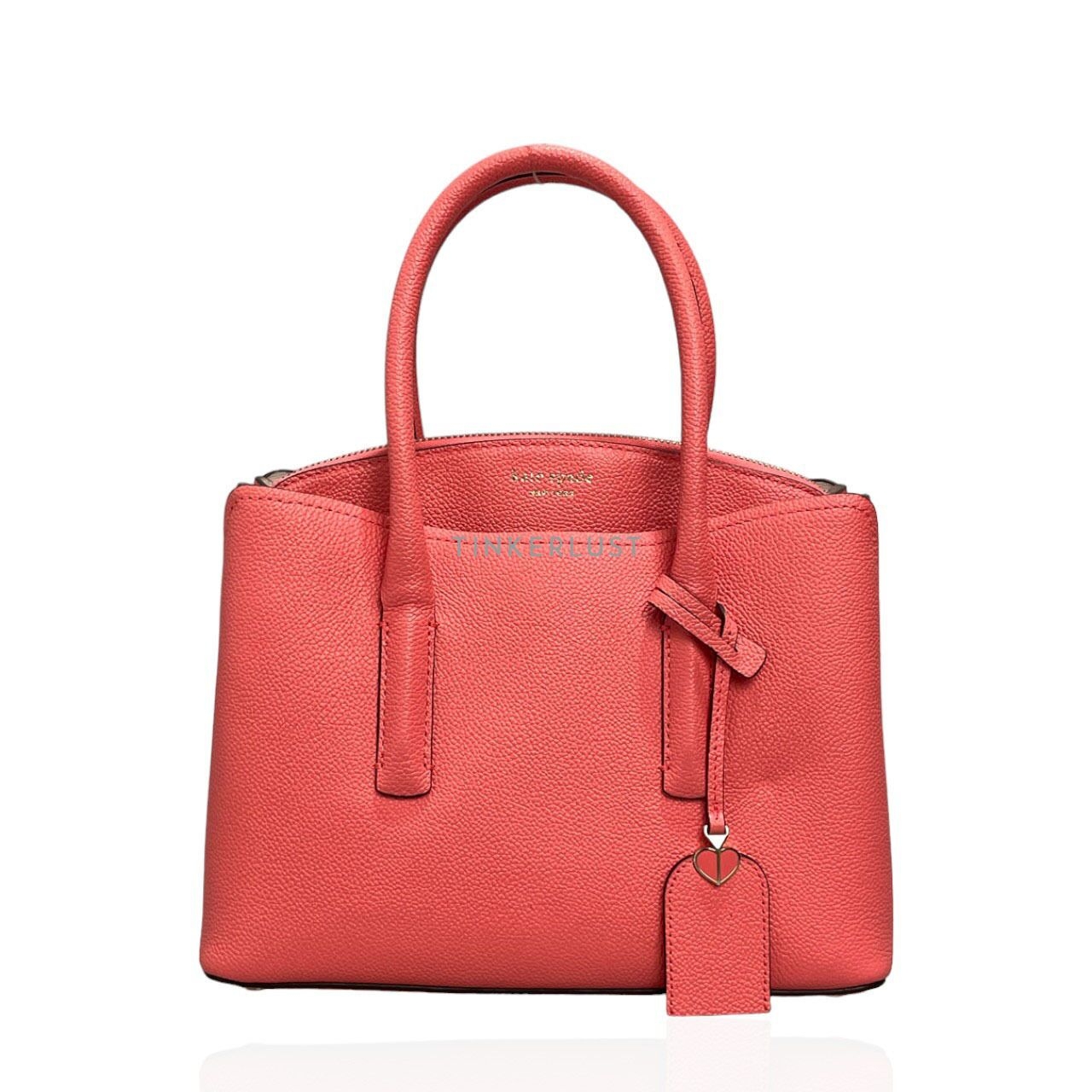 Kate Spade PXRUA161 Margaux Medium Lychee Satchel