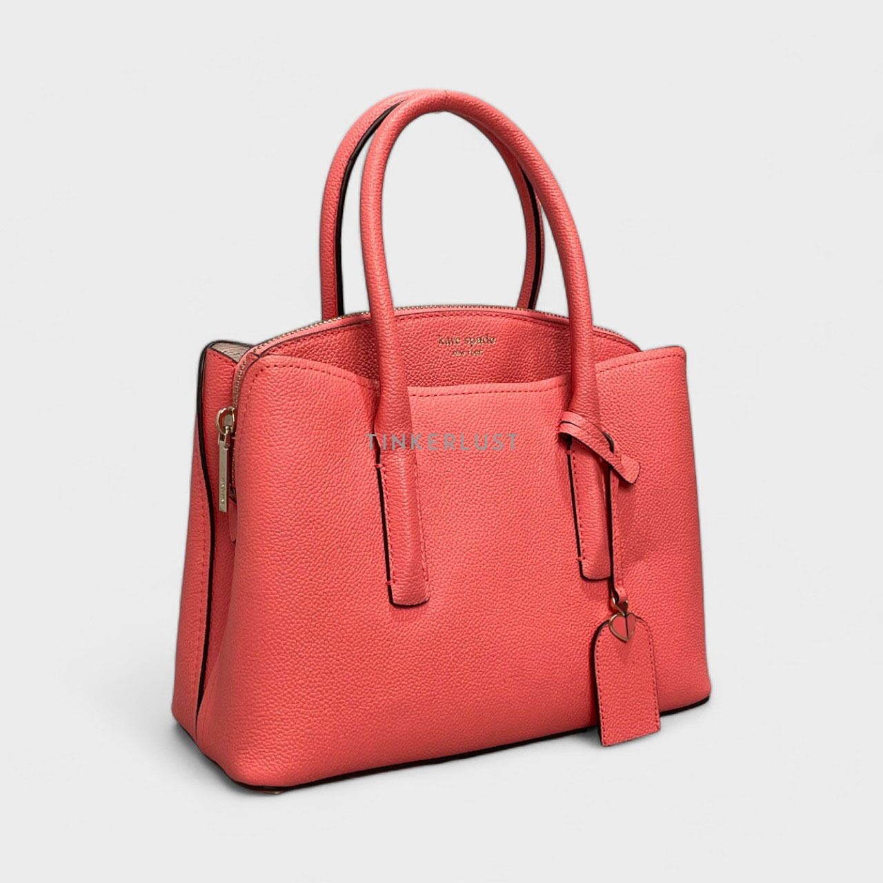 Kate Spade PXRUA161 Margaux Medium Lychee Satchel