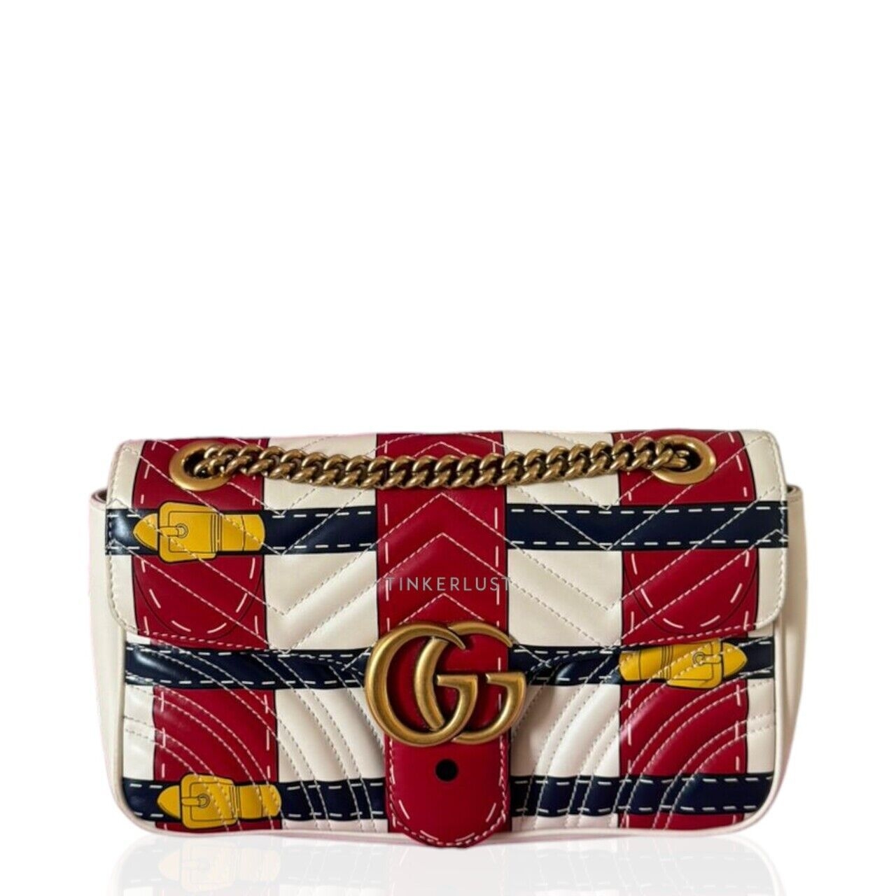 Gucci Marmont Multicolor Small Shoulder Bag