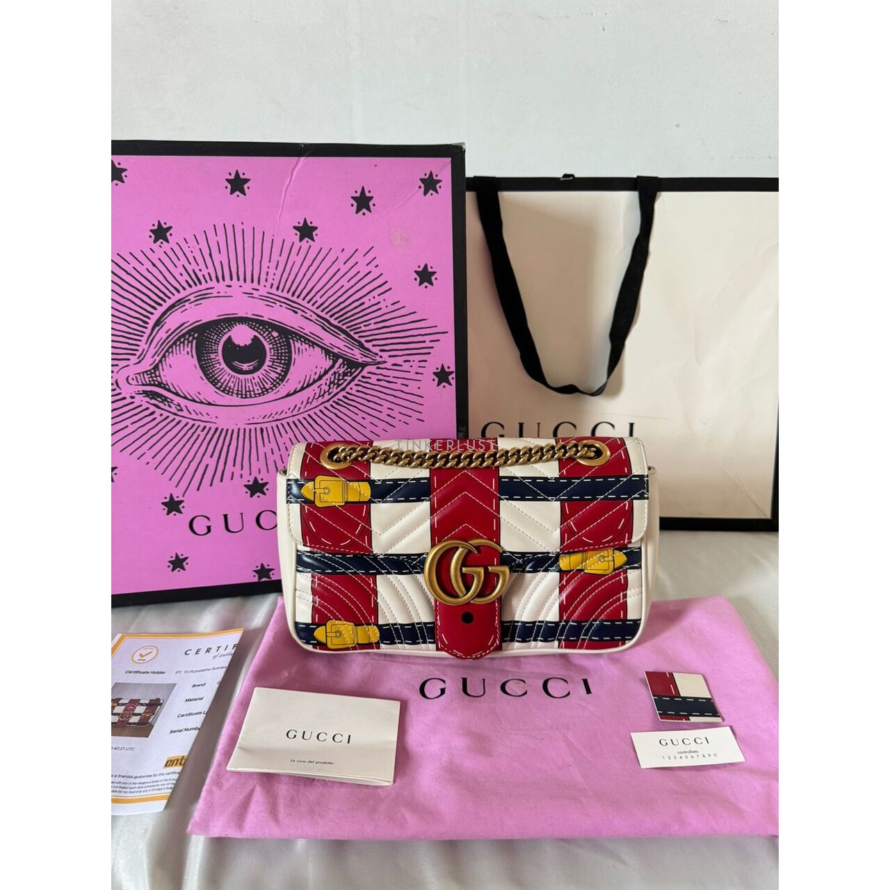 Gucci Marmont Multicolor Small Shoulder Bag