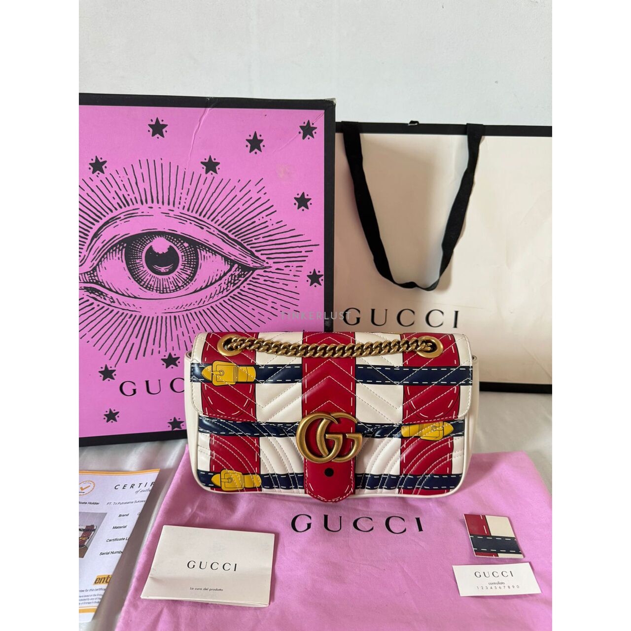 Gucci Marmont Multicolor Small Shoulder Bag