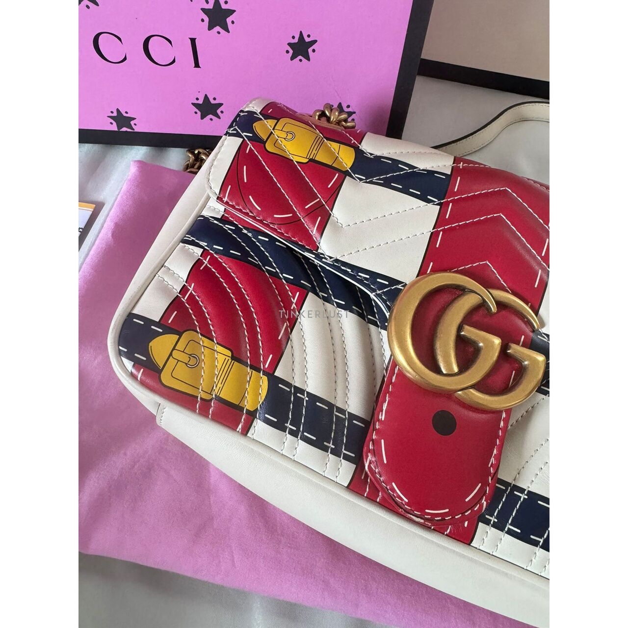 Gucci Marmont Multicolor Small Shoulder Bag