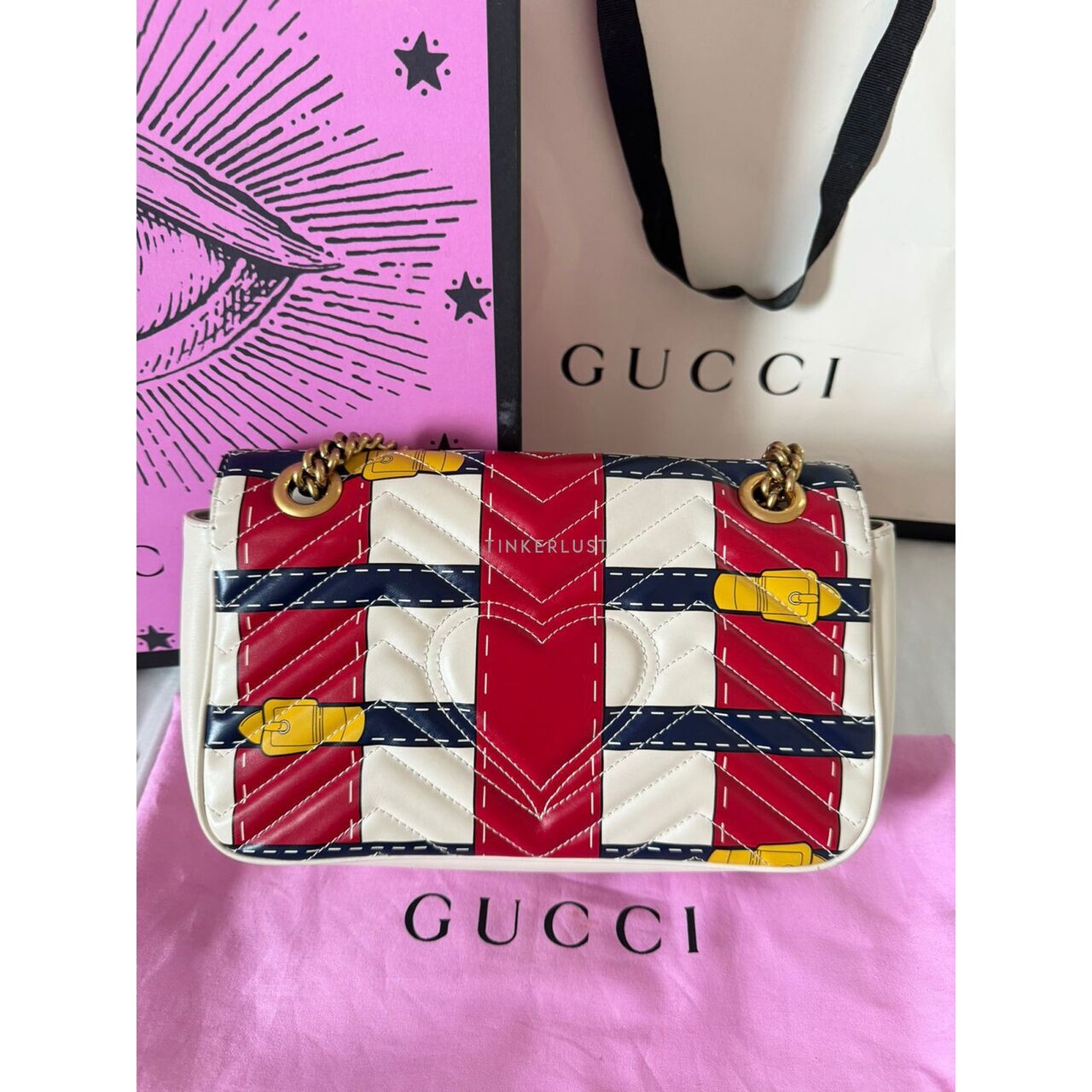 Gucci Marmont Multicolor Small Shoulder Bag