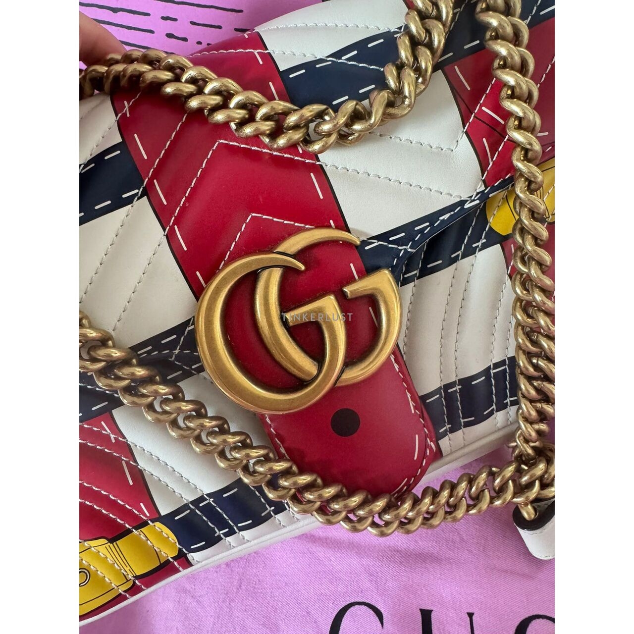 Gucci Marmont Multicolor Small Shoulder Bag