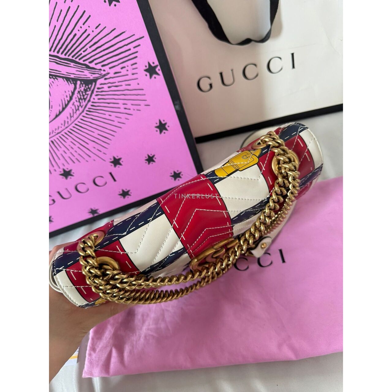 Gucci Marmont Multicolor Small Shoulder Bag