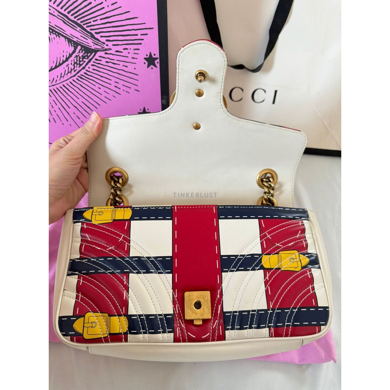 Gucci Marmont Multicolor Small Shoulder Bag