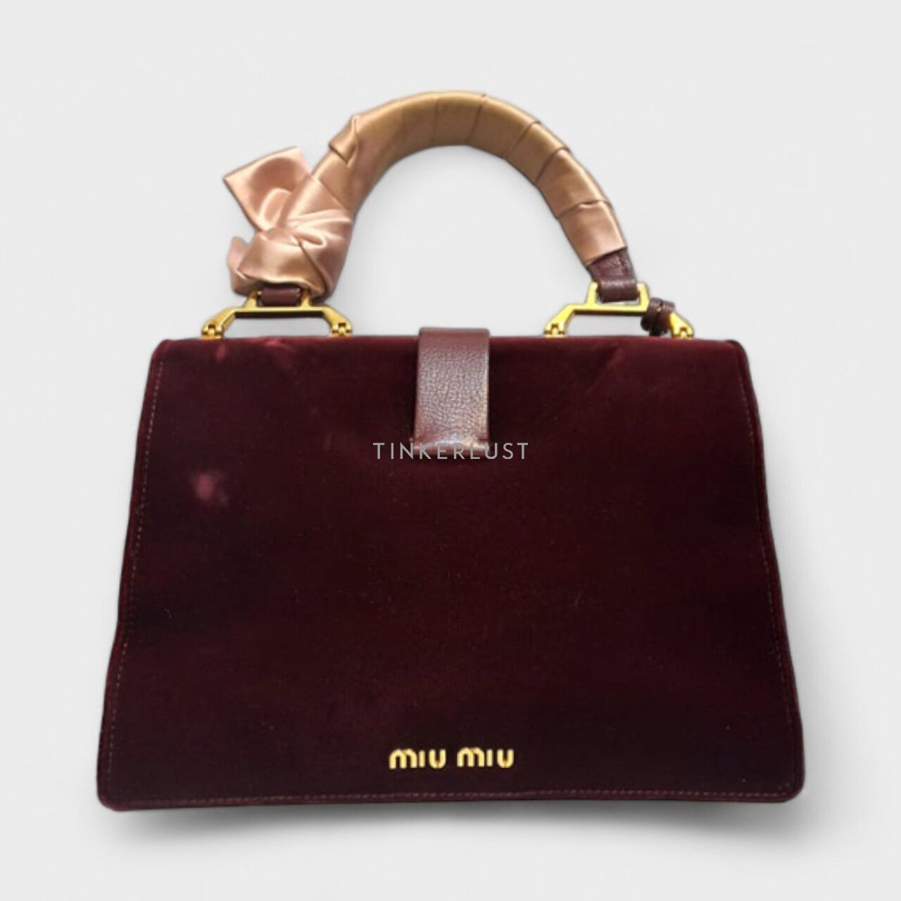 Miu Miu 5BA108 Madras Multicolor Tartan 2016 Satchel