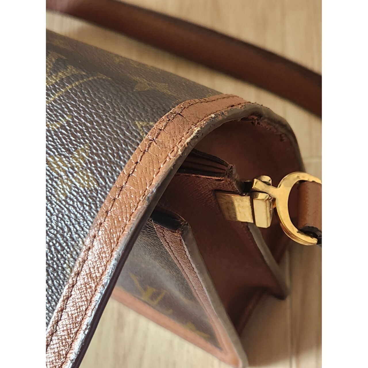 Louis Vuitton Brown Shoulder Bag