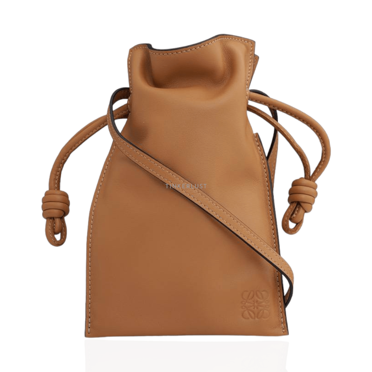 Loewe Flamenco Pocket in Warm Desert Nappa Calfskin Sling Bag