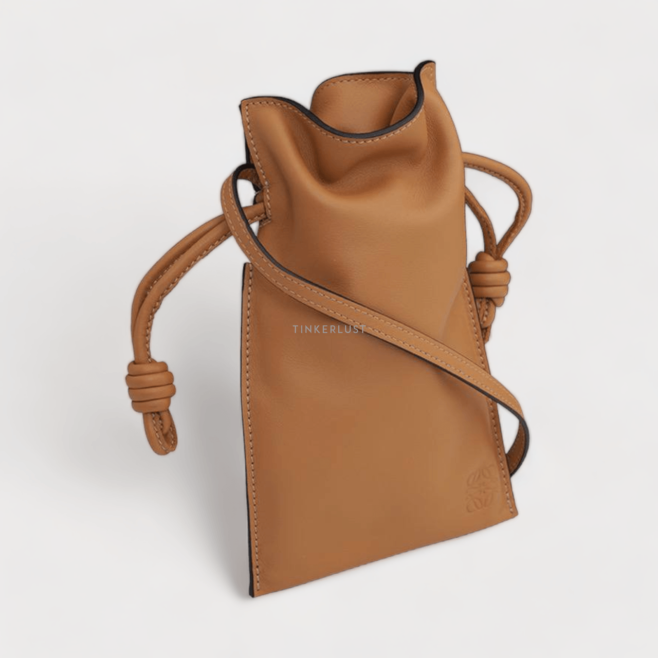 Loewe Flamenco Pocket in Warm Desert Nappa Calfskin Sling Bag