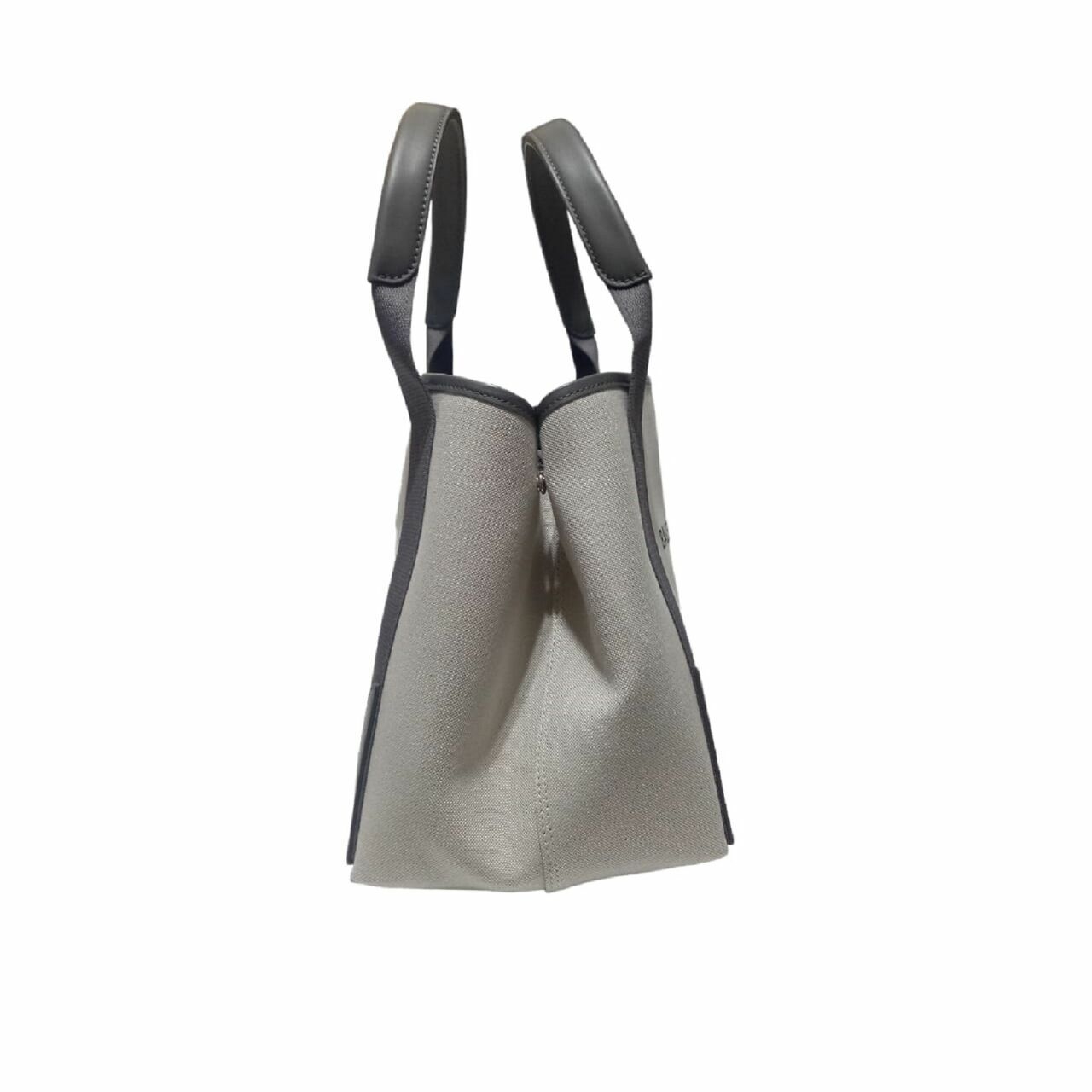 Balenciaga Cabas Tote Navy Small Natural Grey