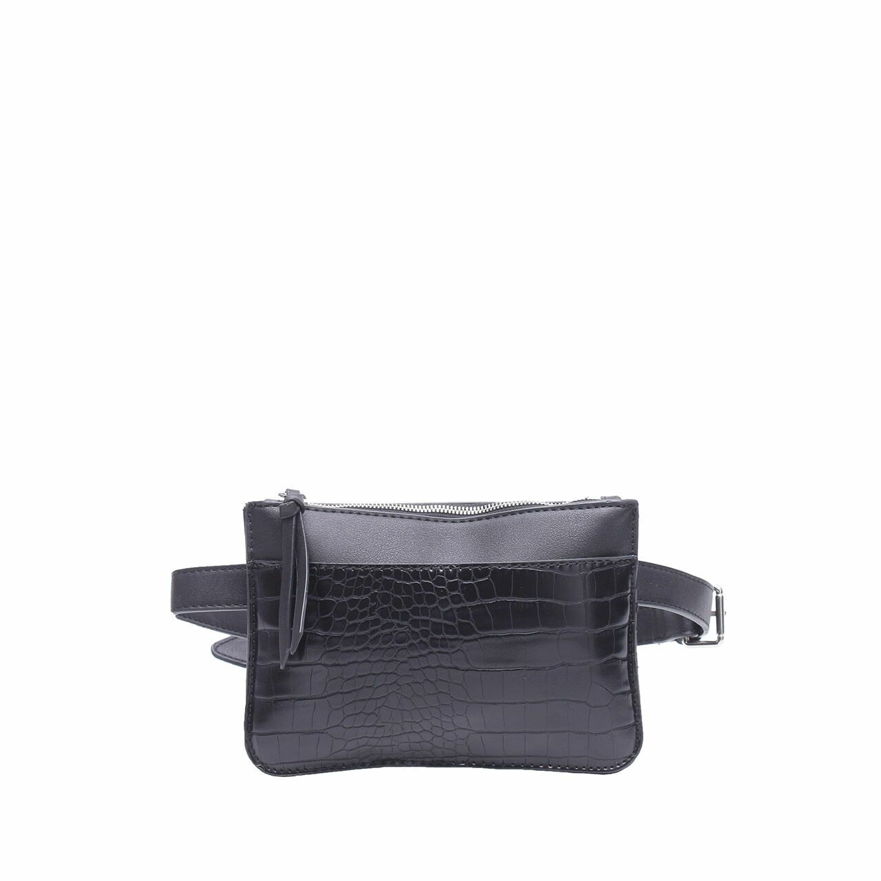 Stradivarius Black Waist Bag Sling Bag