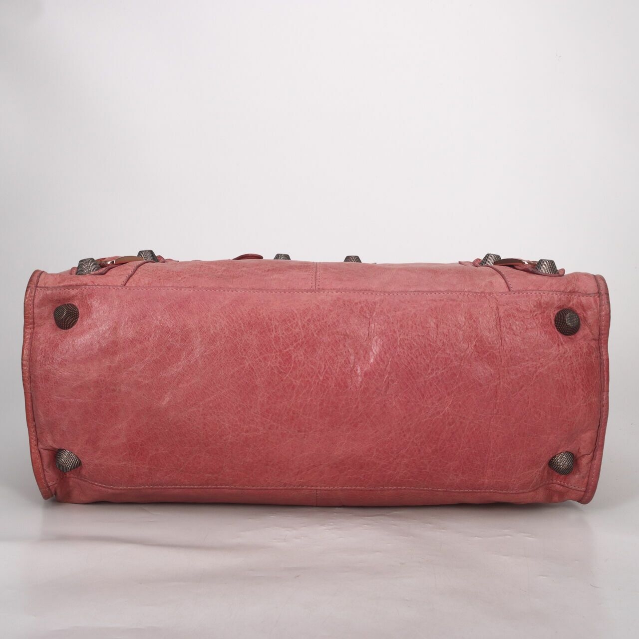 Balenciaga Agneau Giant Part Time Pink Coral Handbag