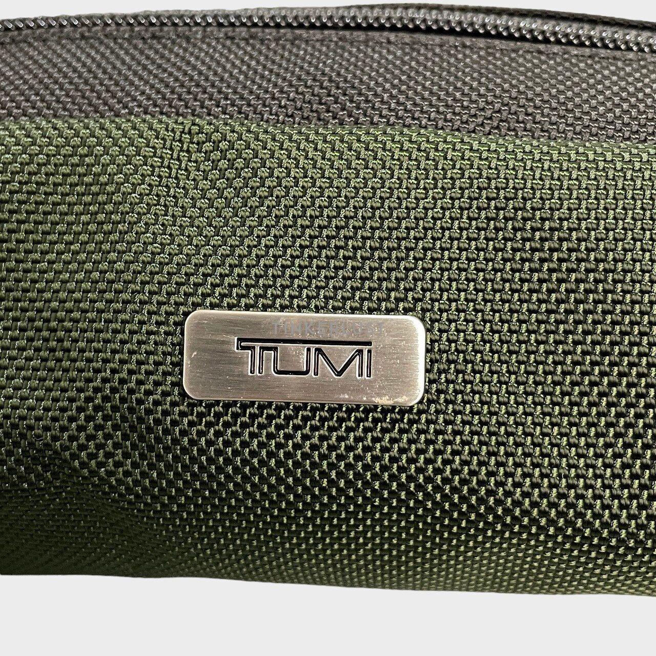 Tumi Green Cord Pouch