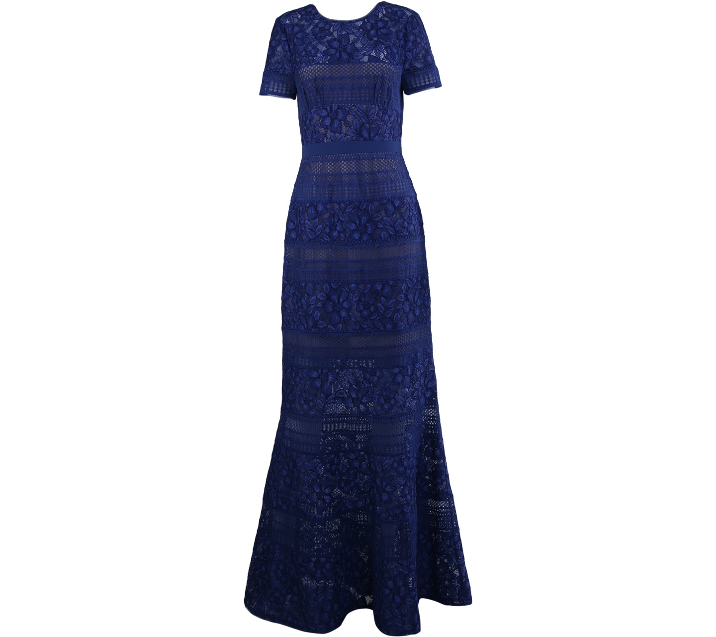 BCBG Maxazria Dark Blue Ivetta Long Dress