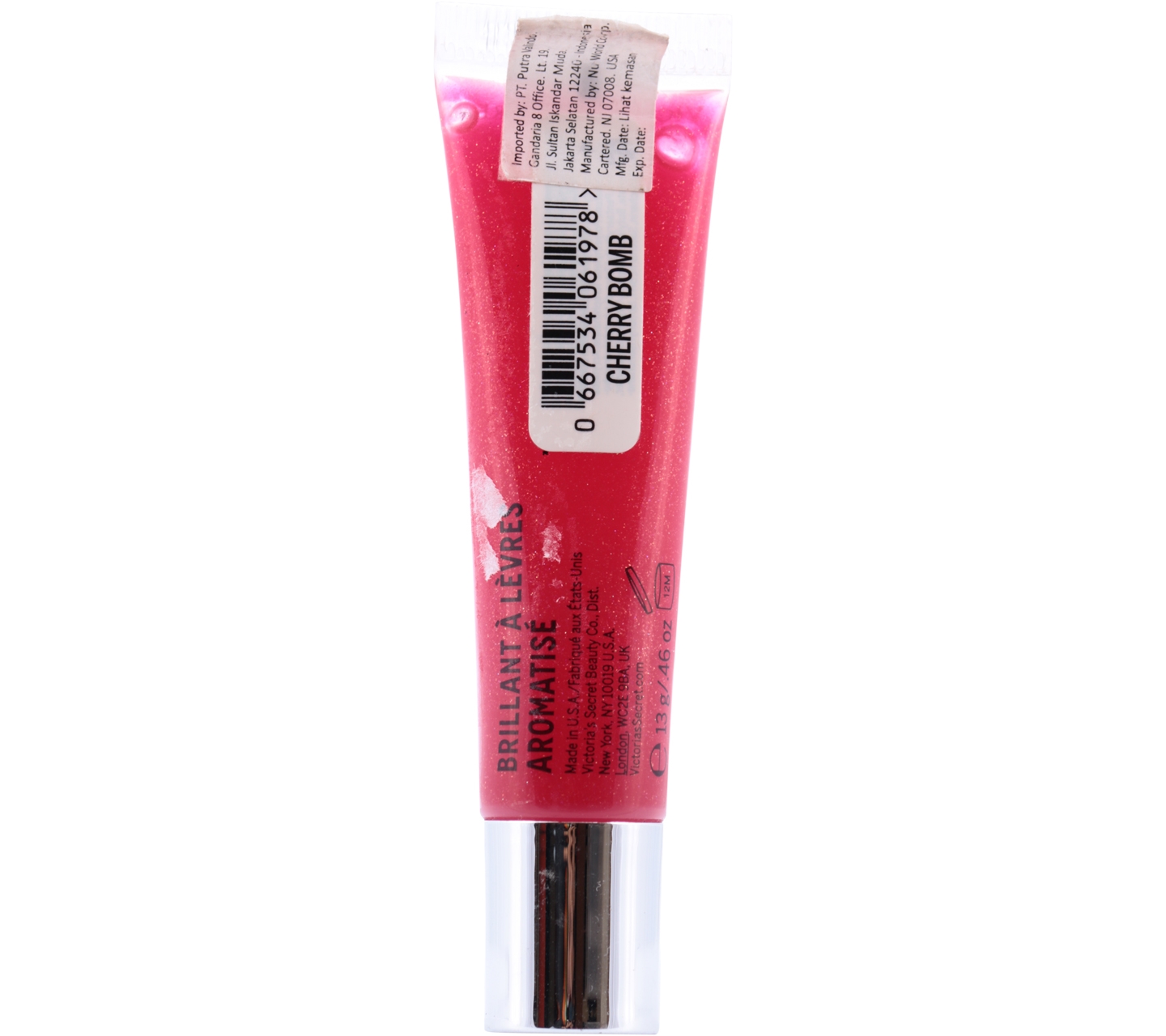 Victoria Secret Red Cherry Bomb Beauty Rush Flavored Gloss Lips