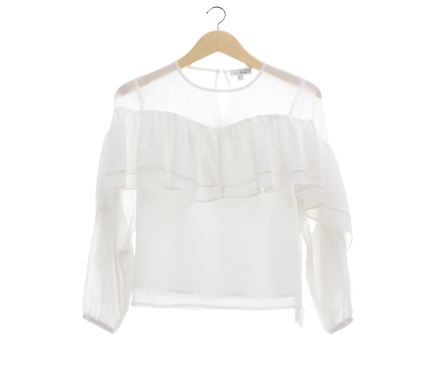 Love Bonito Off White Blouse