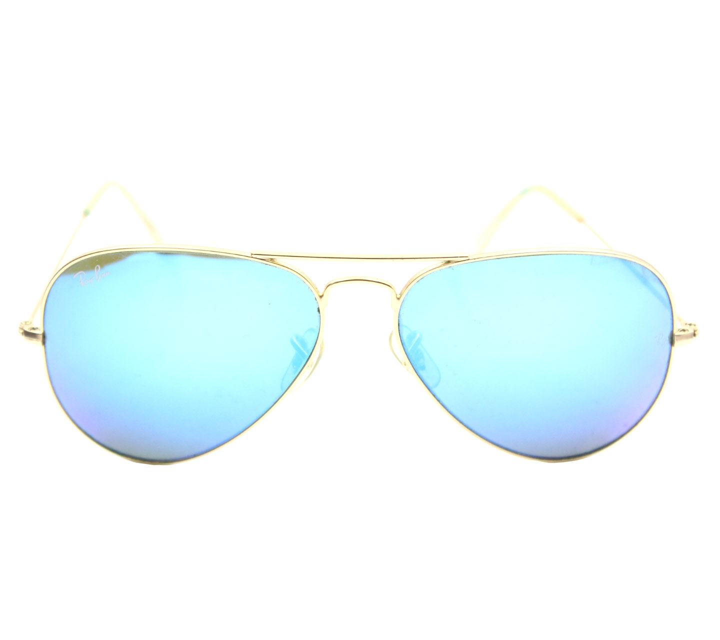 Ray Ban Blue Aviator Polarized Sunglasses