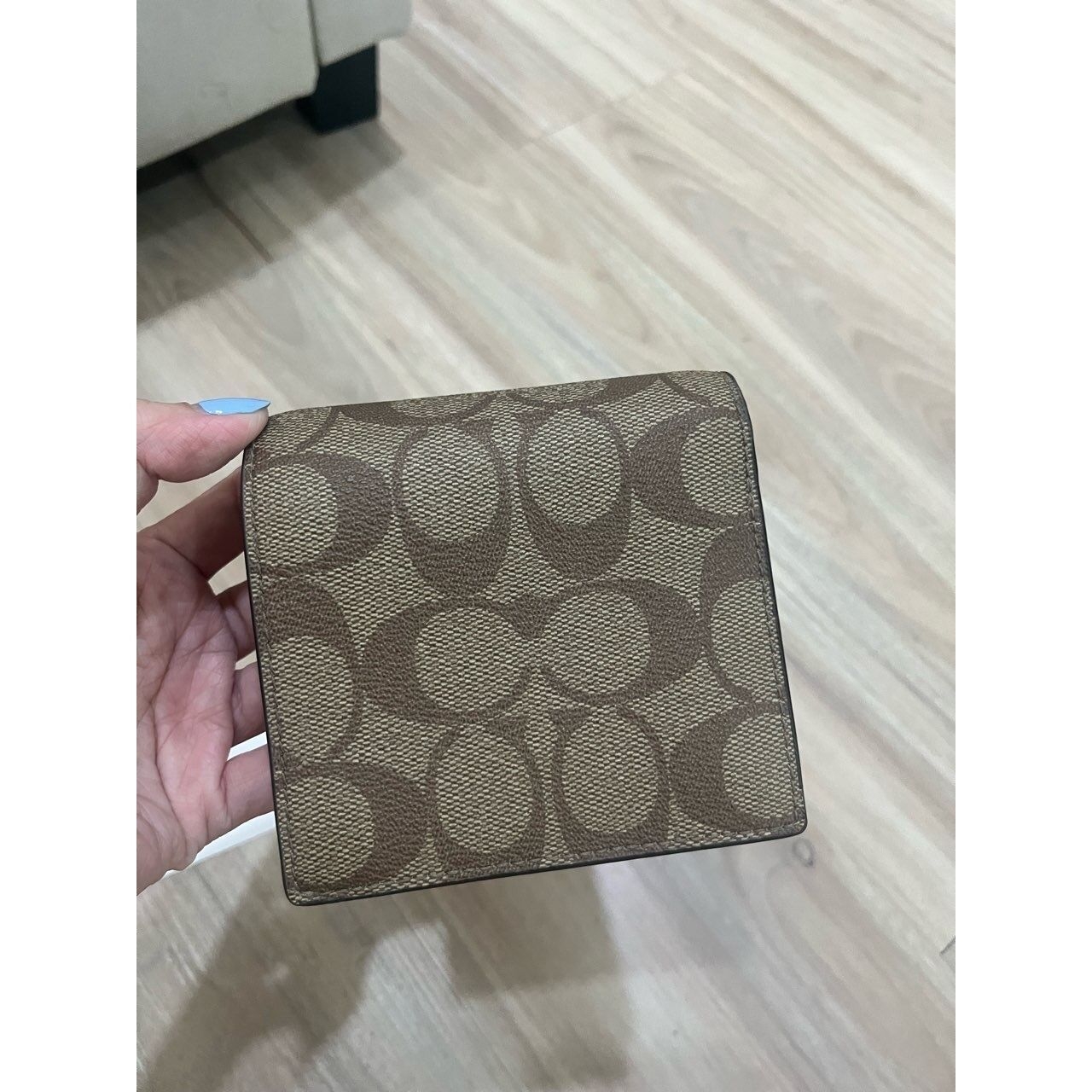 Coach Brown & Gold Wallet