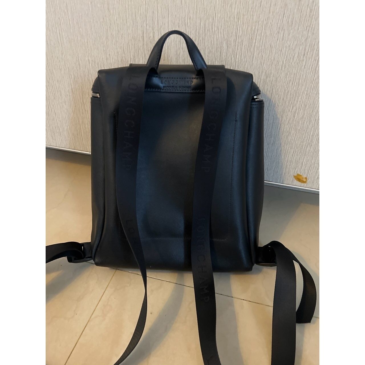 Longchamp Le Pliage City M Black Backpack