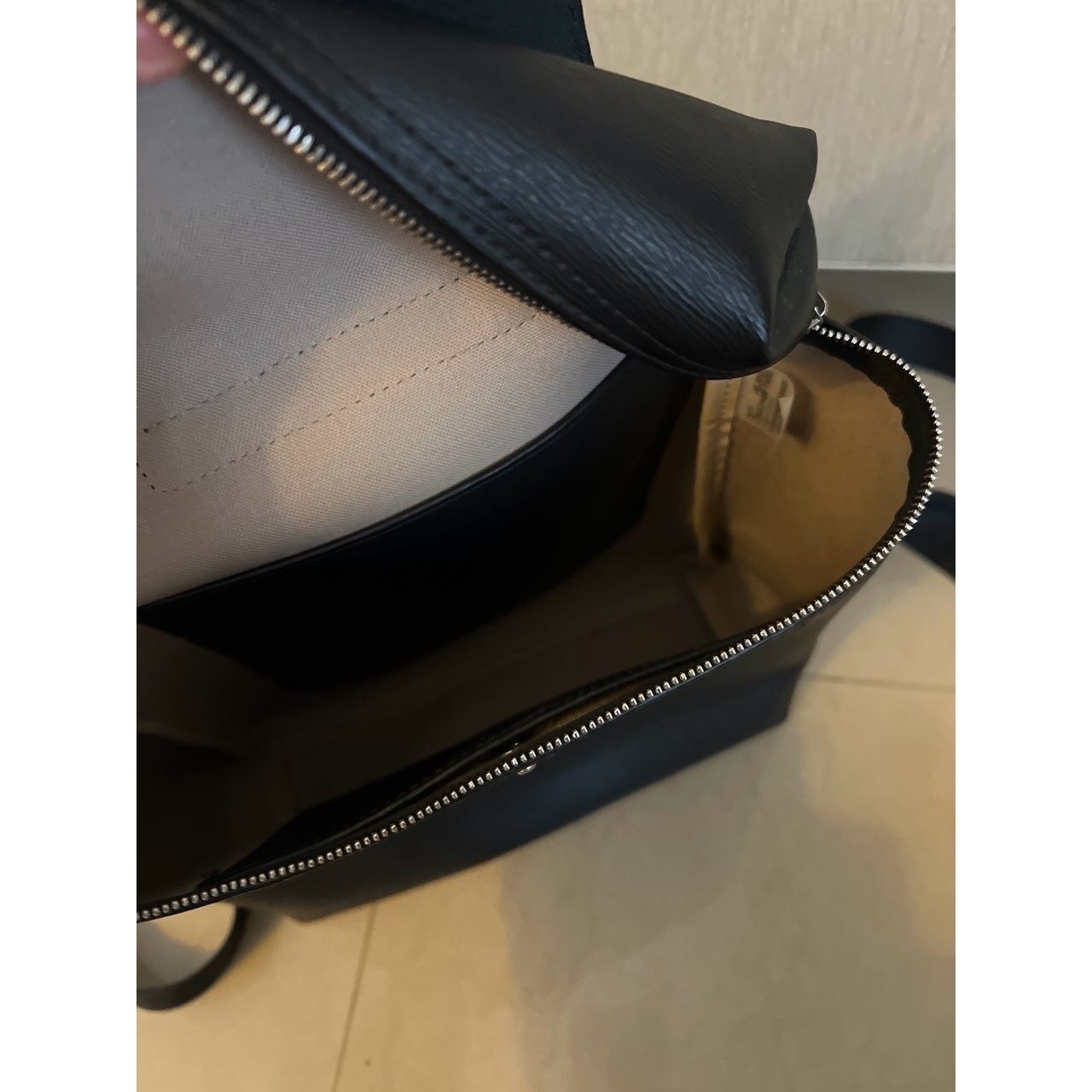 Longchamp Le Pliage City M Black Backpack