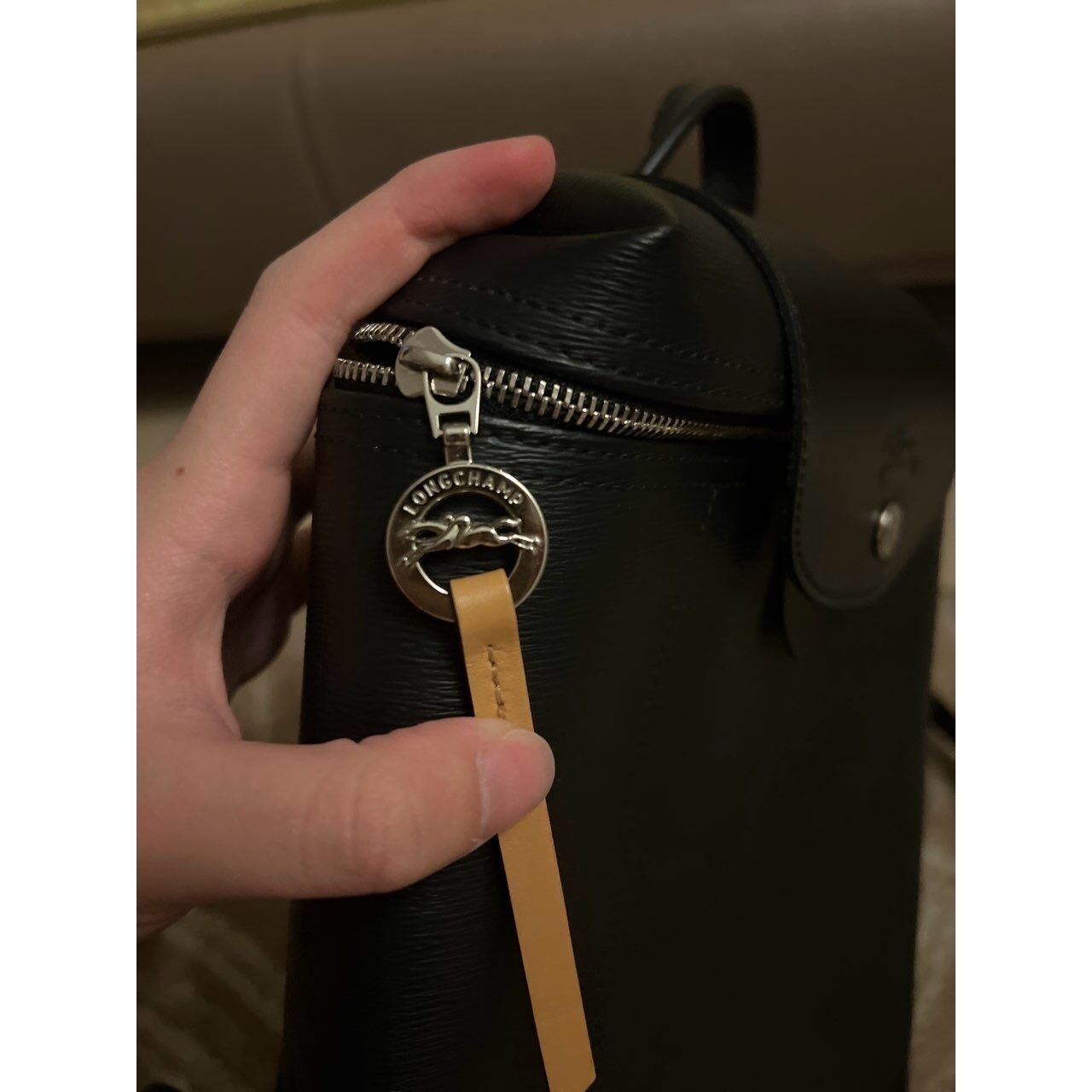 Longchamp Le Pliage City M Black Backpack