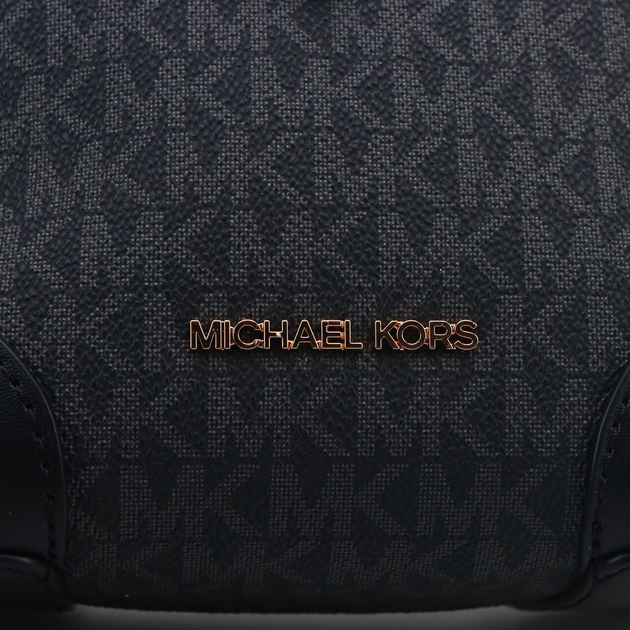 Michael Kors Mercer Drawstring Black Satchel Bag