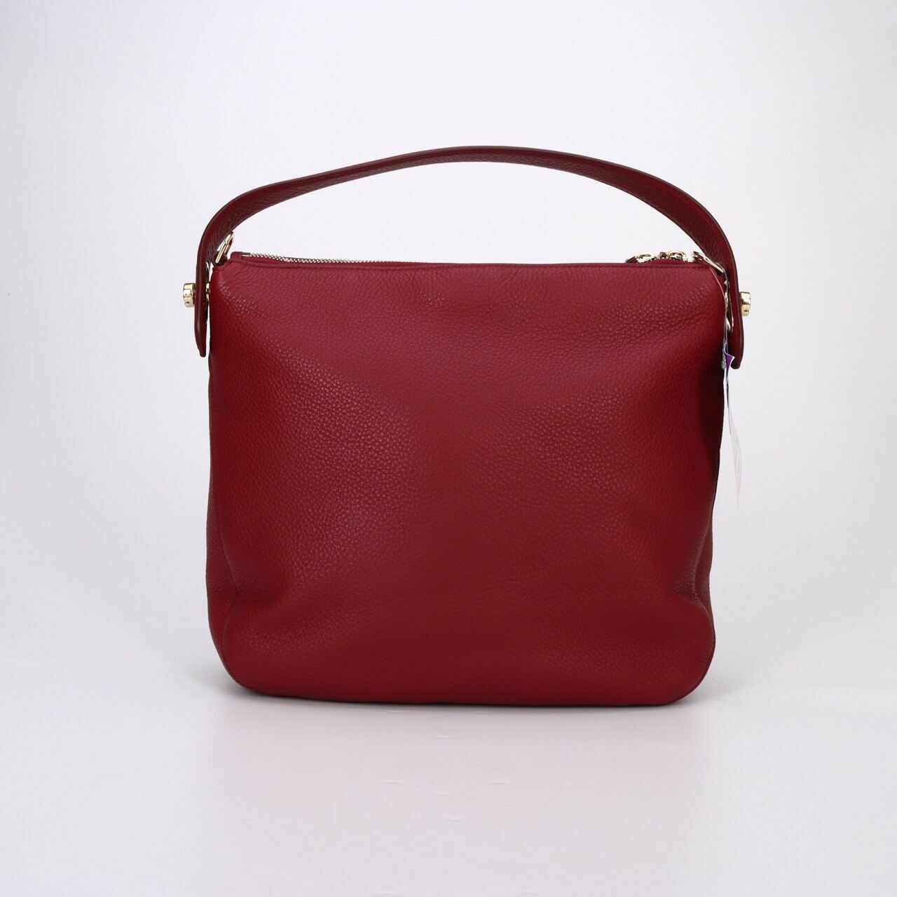 Bally Fiona Red Hobo Shoulder Bag