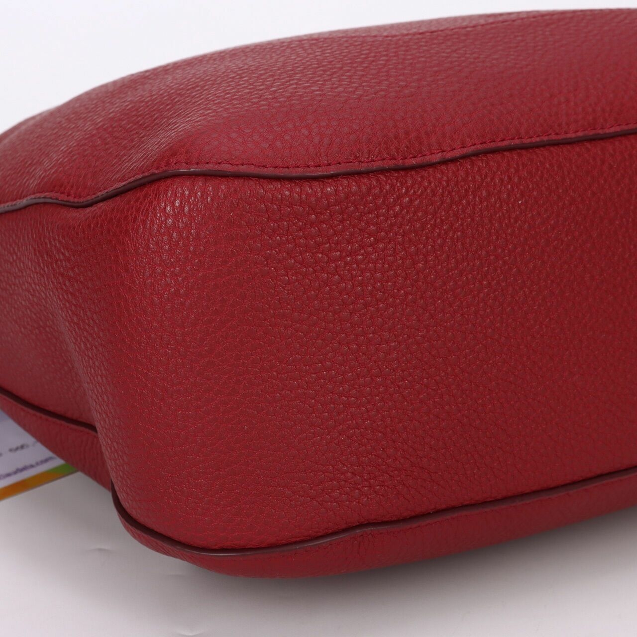 Bally Fiona Red Hobo Shoulder Bag