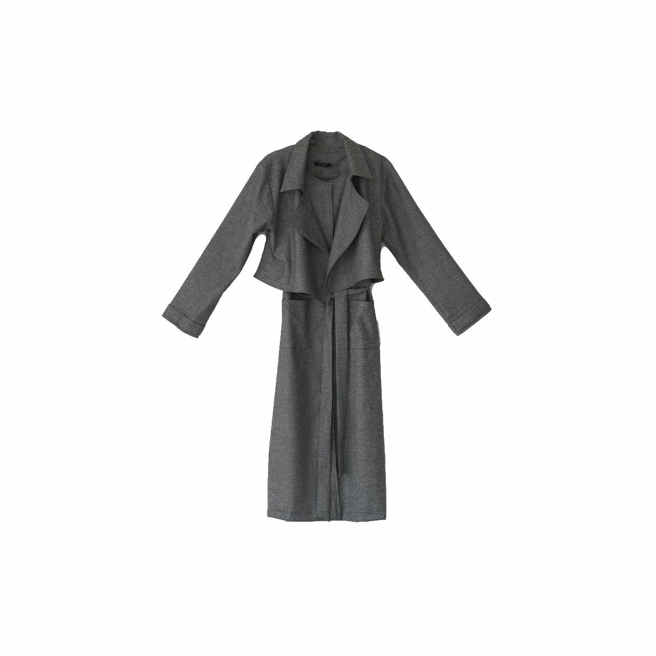 kuro Dark Grey Gala Coat [M]