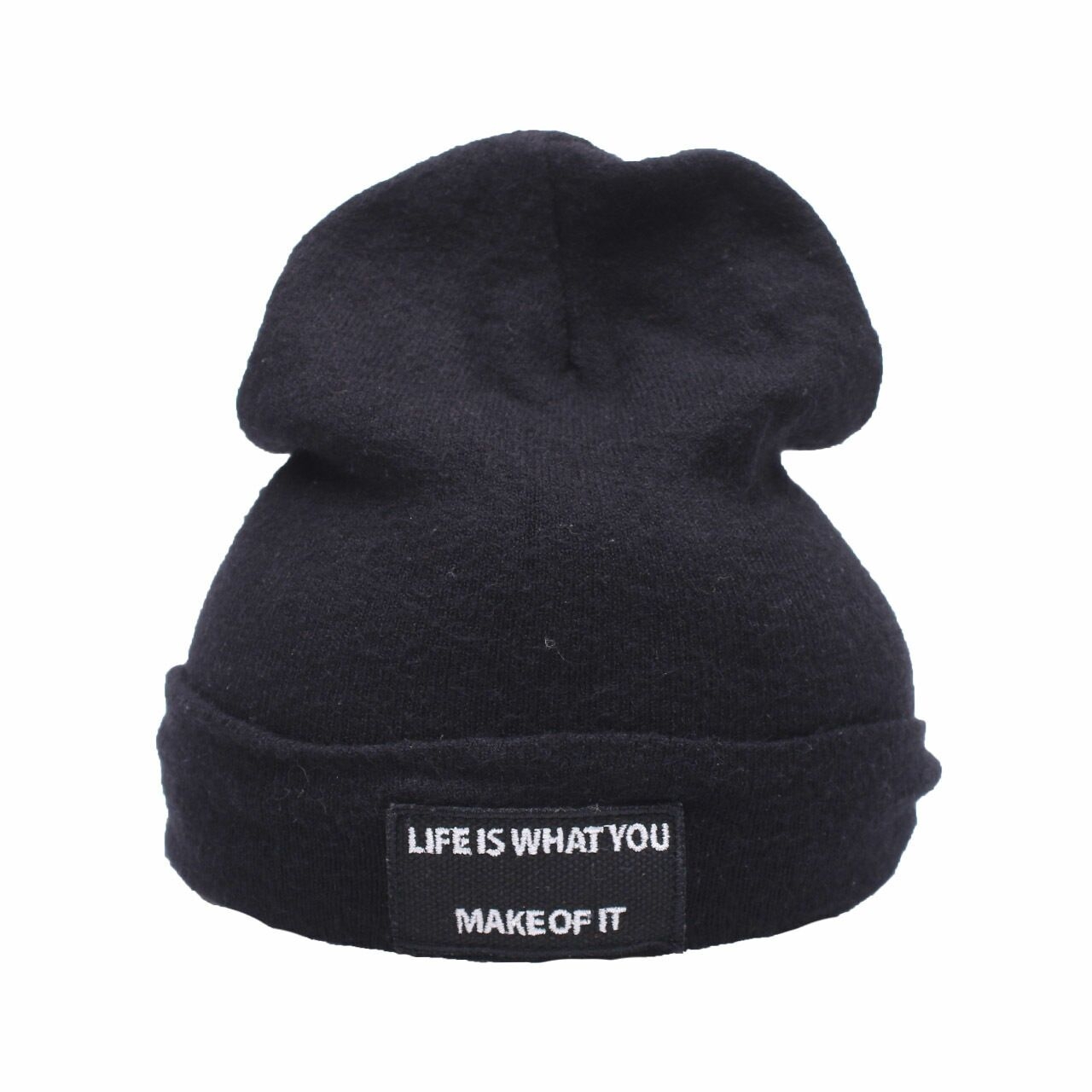 Zara Black Beanie Hats