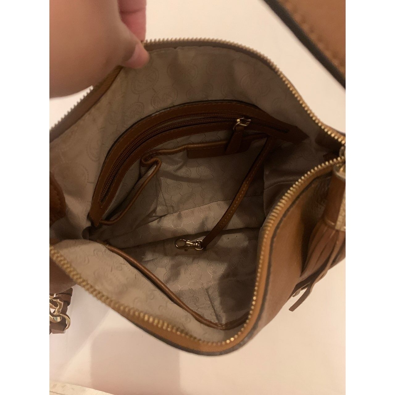 Michael Kors Brown Sling Bag