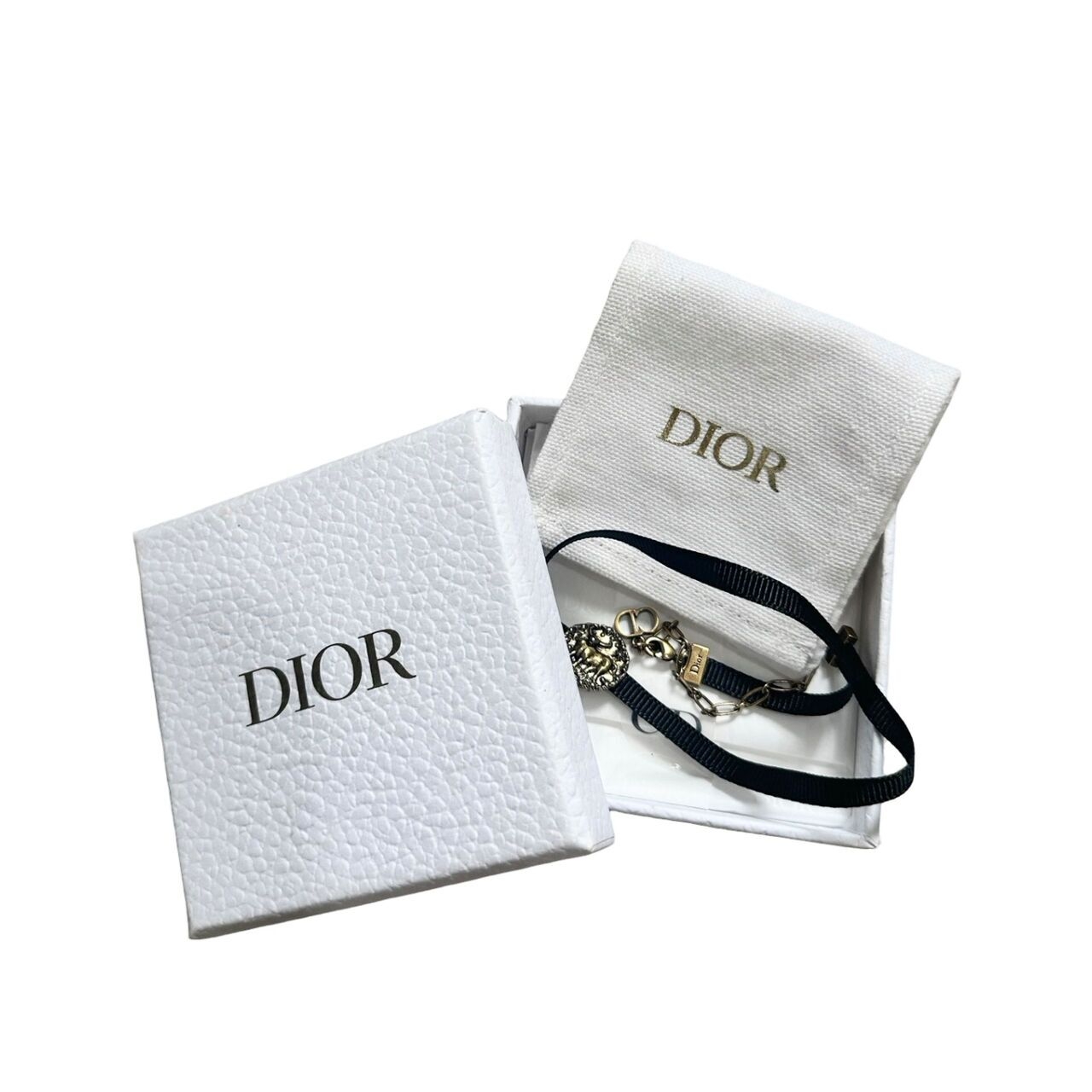 Christian Dior Black Constellation Choker Necklace