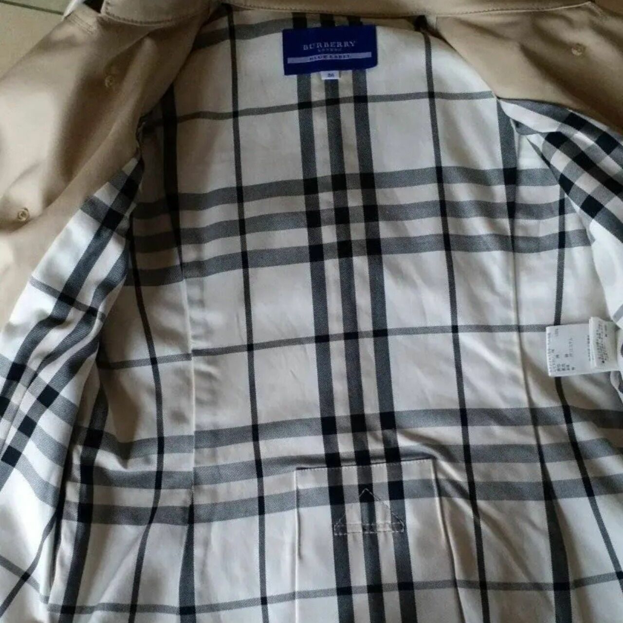 Burberry Blue Label Trench Coat