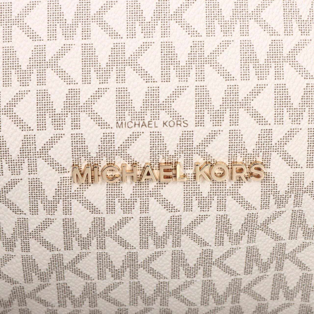 Michael Kors Large Shoulder Aria Vanilla Acorn