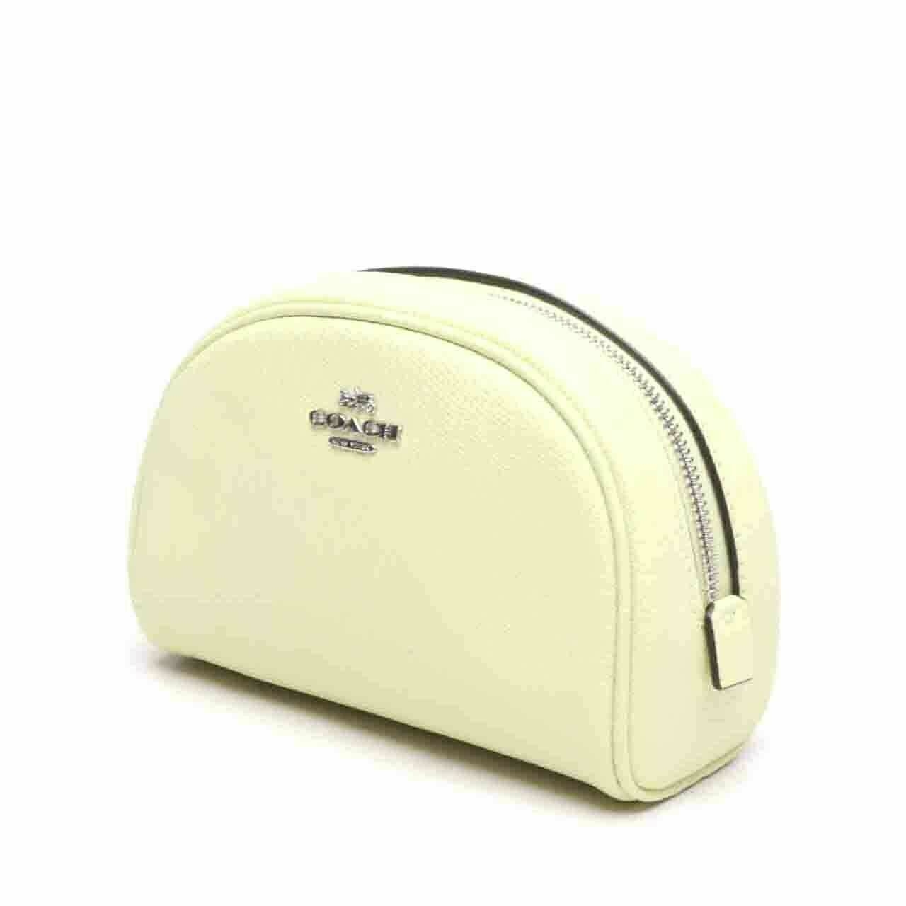 Coach C9984 Dome Cosmetic Case Pale Lime Pouch