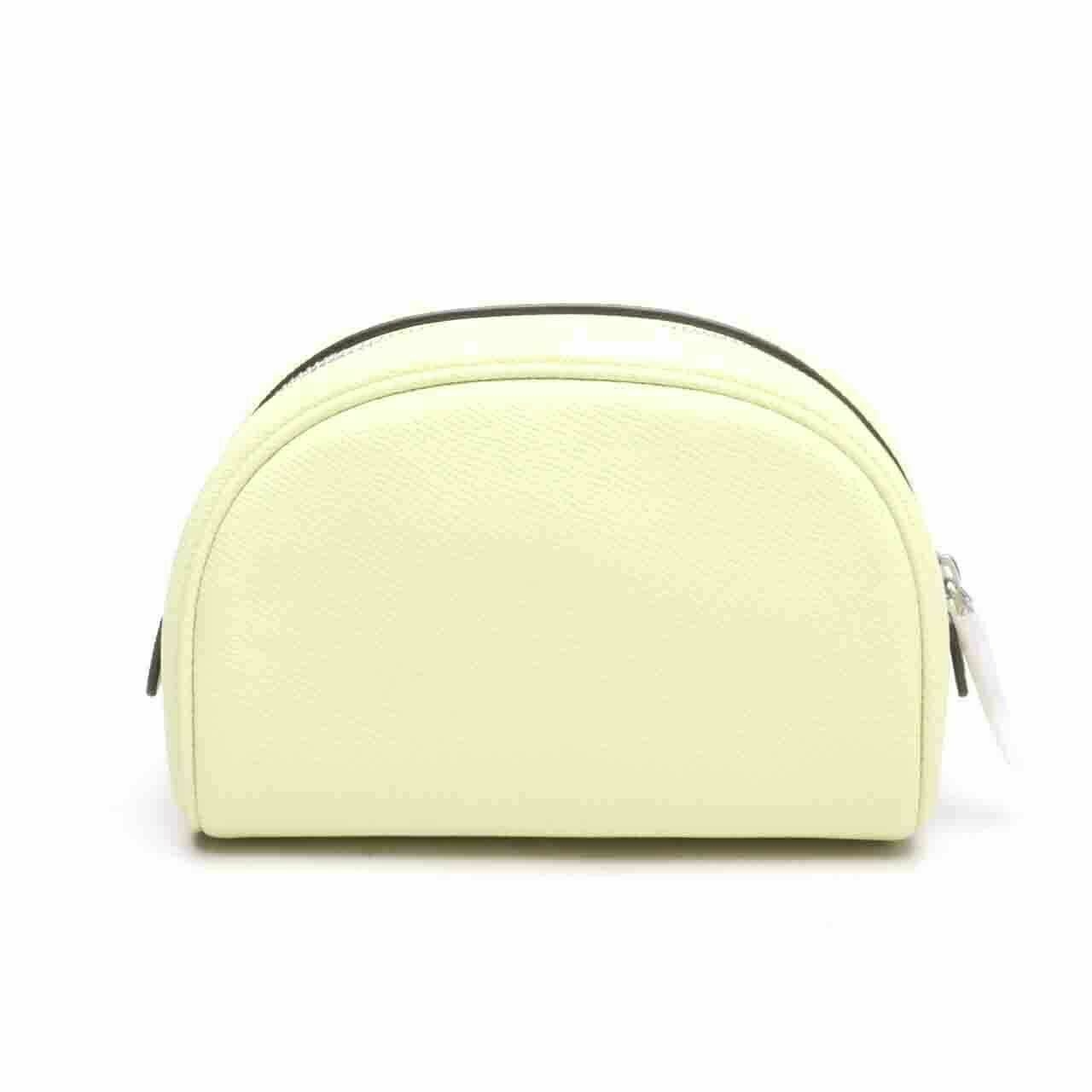 Coach C9984 Dome Cosmetic Case Pale Lime Pouch