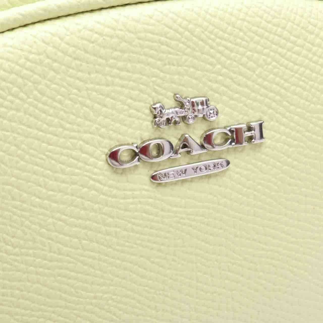 Coach C9984 Dome Cosmetic Case Pale Lime Pouch